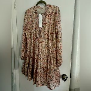 Silk & Salt Pink Dress